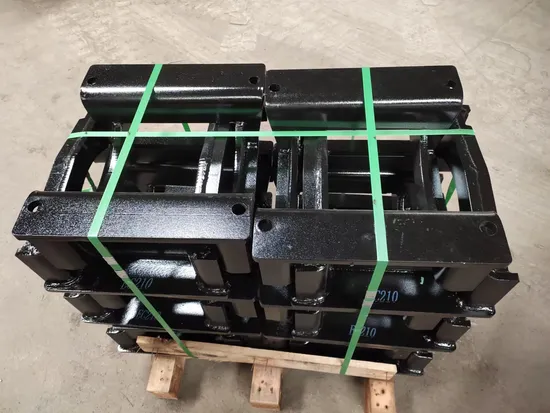 OEM-Warmschmiedeketten-Bagger-Bulldozer-Fahrgestell-Ersatzteile